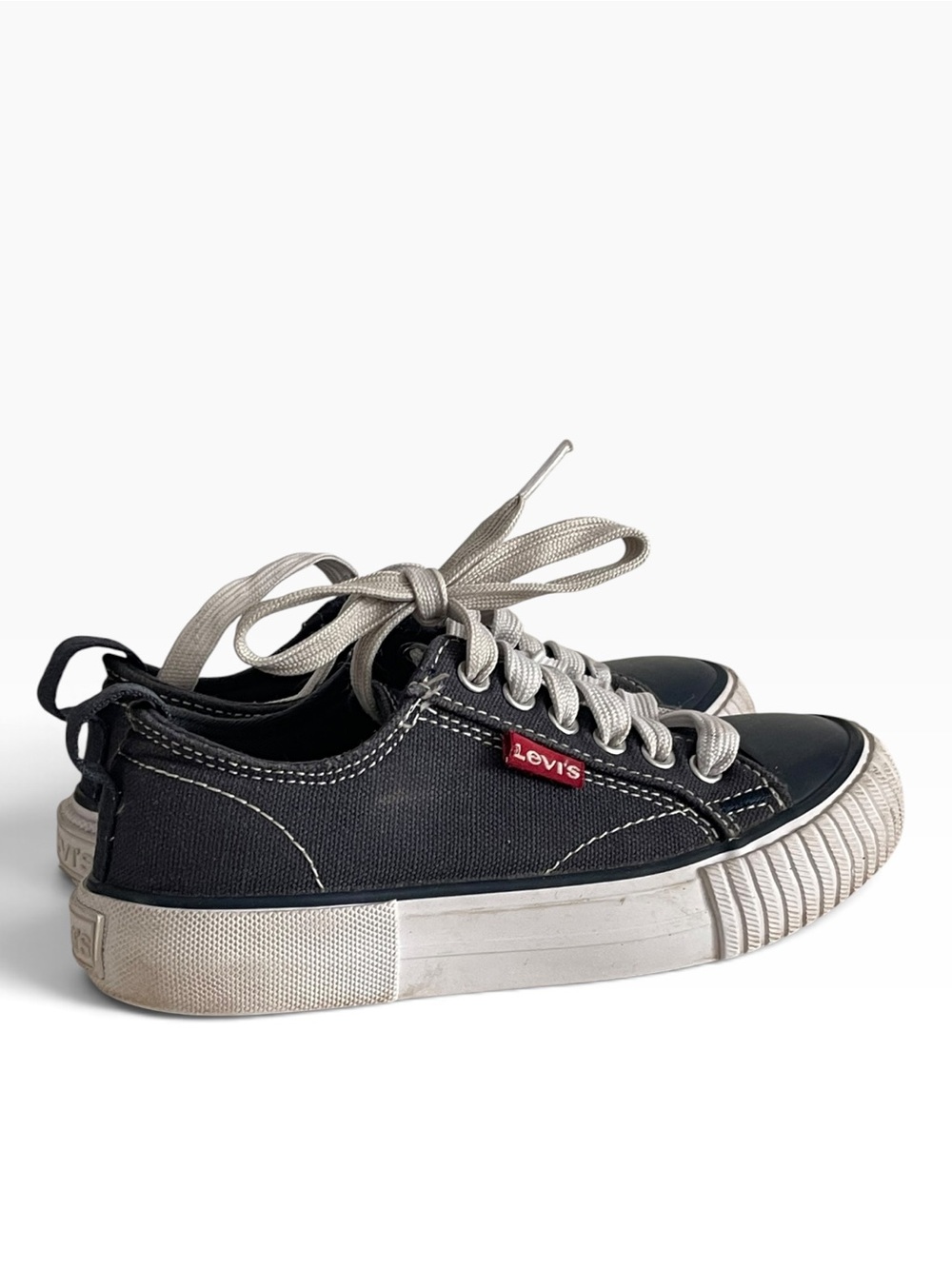 Levi's Kids Anikin C CVS Navy Blue Canvas Sneakers - Size 11 Little Kid